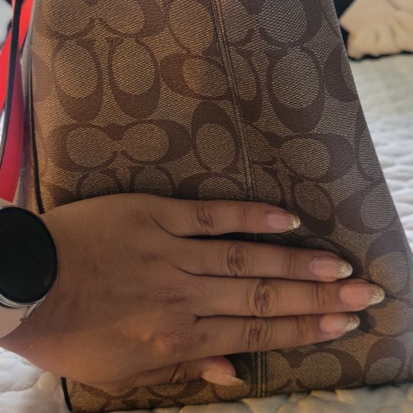 Coach Neon Shoulder tote bag - Picture 4 of 9